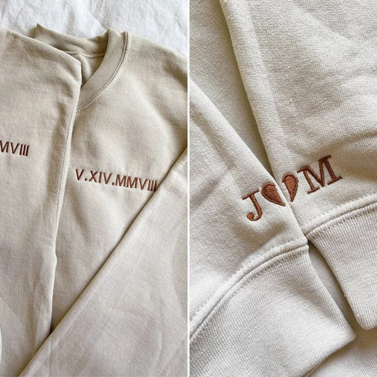 Roman Numerals Custom Sweatshirt/T-Shirt/Hoodie